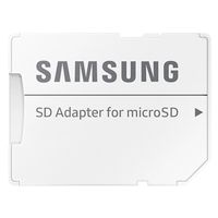 Samsung PRO Plus microSD 2023 - 256GB - Inclus un adaptateur SD - UHS-I/U3/Full HD/4K UHD