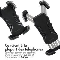 imoshion ﻿Rugged Bicycle Phone Holder - Porte-téléphone vélo - Universel - Ajustable - Noir