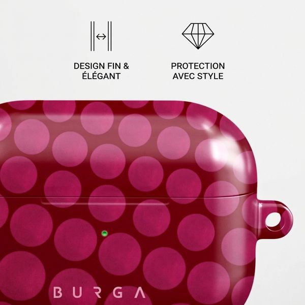 Burga Coque rigide Apple Airpods Pro 3 - Reset Button