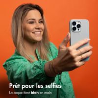 imoshion Coque Couleur Apple iPhone 12 (Pro) - Gris