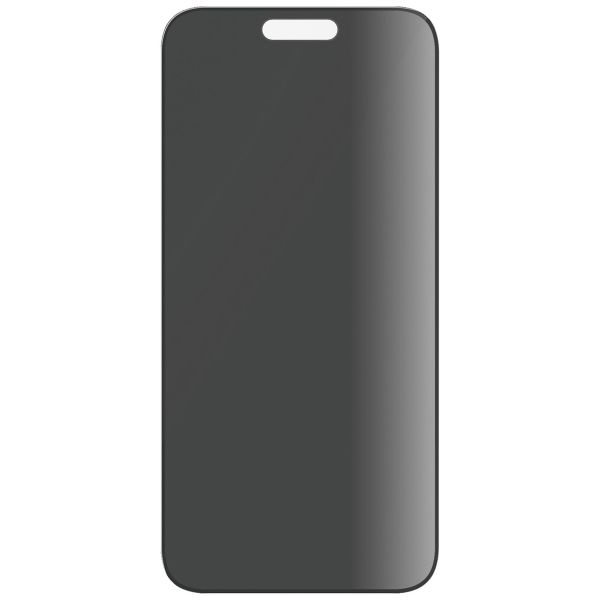 PanzerGlass Protection d'écran Privacy Ultra-Wide Fit Anti-bactérienne avec applicateur Apple iPhone 15 Pro Max