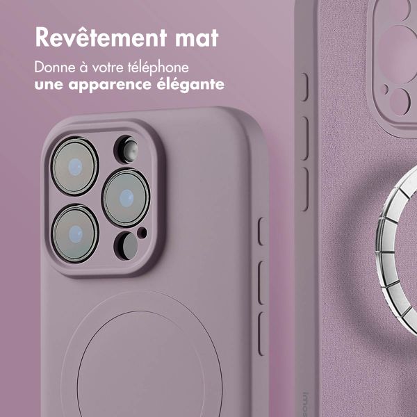 imoshion Coque Couleur avec MagSafe Apple iPhone 16 Pro Max - Violet
