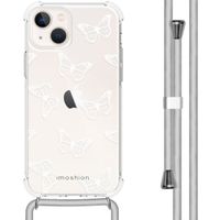 imoshion Coque Design avec cordon iPhone 13 - Butterfly