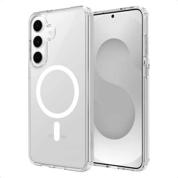 Accezz Coque arrière Xtreme Impact avec MagSafe Samsung Galaxy S25 FE - Transparent