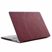 Selencia Coque en velours Apple MacBook Pro 13 pouces (2020 / 2022) - Rouge foncé