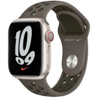 Apple Nike Sport Band Apple Watch Series 1 á 9 / SE (38/40/41 mm) | Series 10 (42 mm) - Olive Gray/Cargo Khaki