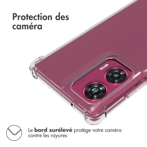 imoshion Shockproof Case Motorola Edge 50 Fusion - Transparent