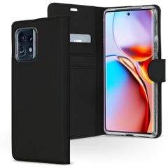 Accezz Étui de télephone Wallet Motorola Edge 40 Pro - Noir