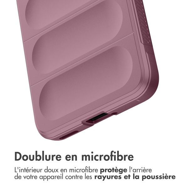 imoshion Coque arrière EasyGrip Oppo Reno 12 - Violet