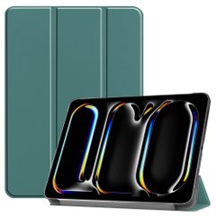 imoshion Coque tablette Trifold Apple iPad Pro 11 (2024) M4 - Vert foncé