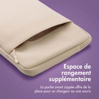 imoshion Pochette ordinateur avec compartiment 14 pouces - Sandstone