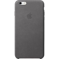 Apple Coque Leather Apple iPhone 6(s) Plus - Storm Grey