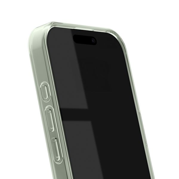 iDeal of Sweden Coque Clear MagSafe Apple iPhone 16 - Sage Green