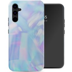 Selencia Coque arrière Vivid Samsung Galaxy A34 (5G) - Holographic Blue Dream