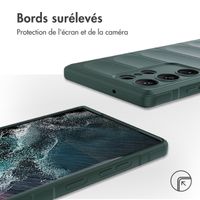 imoshion Coque arrière EasyGrip Samsung Galaxy S23 Ultra - Vert foncé