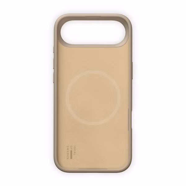 iDeal of Sweden Coque en silicone avec MagSafe Apple iPhone Air - Beige