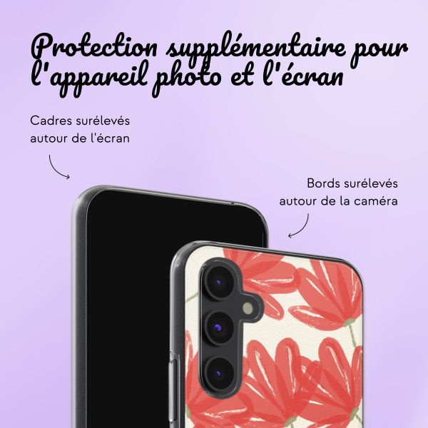 Coque avec votre propre photo et/ou texte Samsung Galaxy A54 (5G) - Bloemen