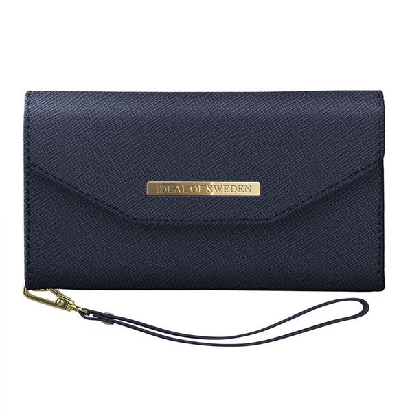 iDeal of Sweden Mayfair Clutch iPhone 11 - Bleu foncé