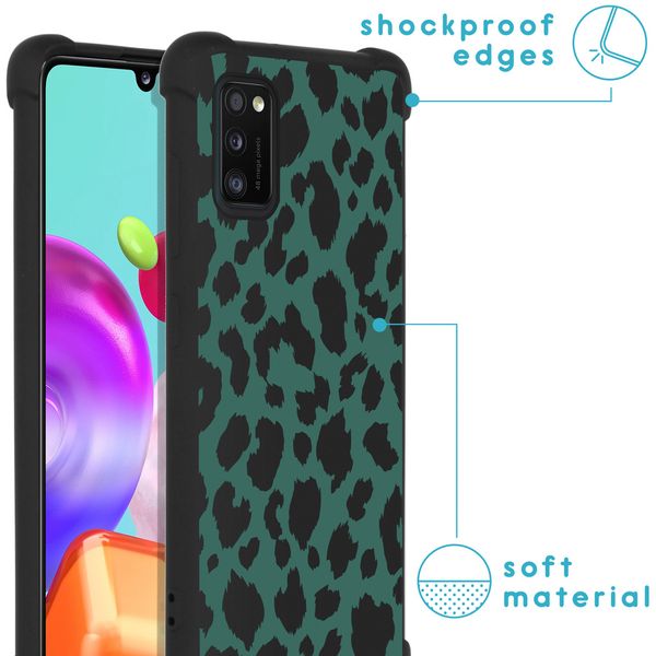 imoshion Coque Design avec cordon Samsung Galaxy A41 - Panther Illustration