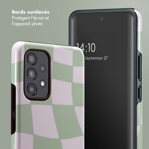 Selencia Coque arrière Vivid Samsung Galaxy A53 - Groovy Sage Green