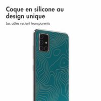 imoshion Coque Design Samsung Galaxy A51 - Topo Turquoise