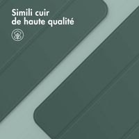 imoshion Magnetic etui de téléphone portefeuille Apple iPad Pro 11 (2025) M5 / (2024) M4 - Vert foncé