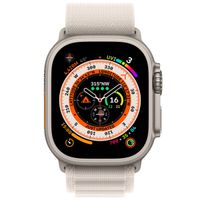 Apple Alpine Loop Band Apple Watch Series 1-10 / SE / Ultra (2) - 42/44/45/46/49 mm - Taille L - Starlight