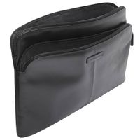 dbramante1928 Skagen Pro+ Sleeve - Pochette ordinateur 13 pouces - Cuir véritable - Apple MacBook Pro 13 pouces / Air 13 pouces - Black