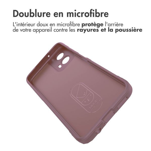 imoshion EasyGrip Backcover Motorola Moto G34 - Violet