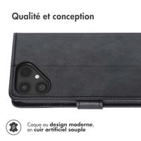 imoshion Étui de télephone portefeuille Fairphone 6 - Noir