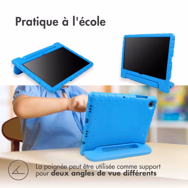 imoshion Coque kidsproof avec poignée Samsung Galaxy Tab A8 - Bleu
