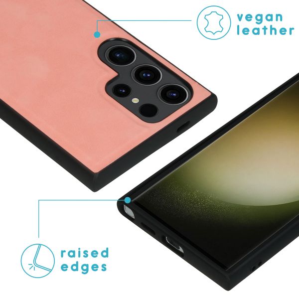 imoshion Etui de télephone luxe 2-en-1 amovible Samsung Galaxy S24 Ultra - Rose