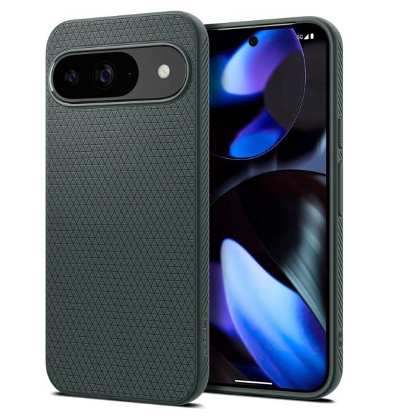 Spigen Coque Liquid Air Google Pixel 9 / 9 Pro - Abyss Green