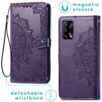 imoshion Etui de télephone Mandala Oppo A74 (4G) - Violet