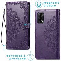 imoshion Etui de téléphone Mandala Oppo A74 (4G) - Violet