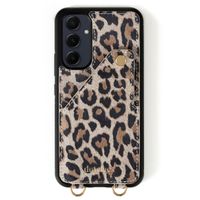 Dutchies Coque avec porte-cartes Samsung Galaxy A54 - Cordon de téléphone non inclus - Suède Léo