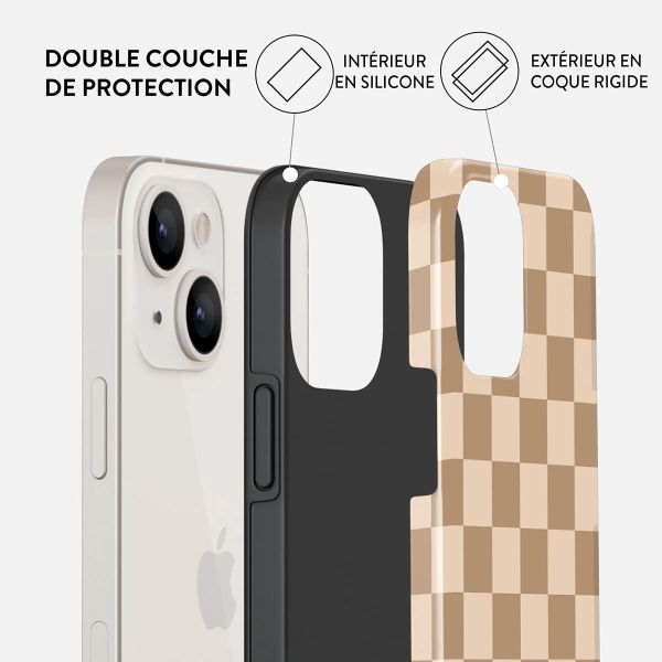 Burga Coque arrière Tough iPhone 13 - Math Exam