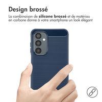 imoshion Coque Brushed Samsung Galaxy A26 - Bleu foncé