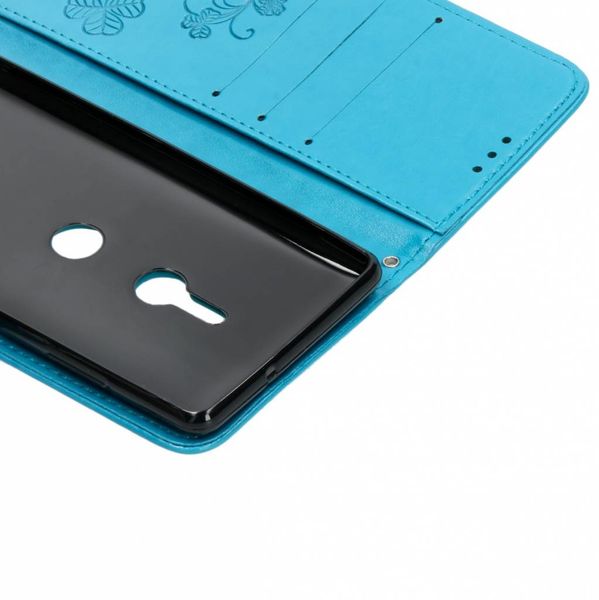 Etui de téléphone Fleurs de Trèfle Sony Xperia XZ3