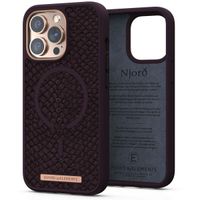 Njorð Collections Coque Salmon Leather MagSafe iPhone 13 Pro - Rust