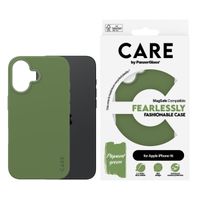 CARE by PanzerGlass Coque Fashion MagSafe Apple iPhone 16 - Green