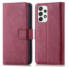 imoshion Étui de téléphone portefeuille Luxe Samsung Galaxy A53 - Bordeaux