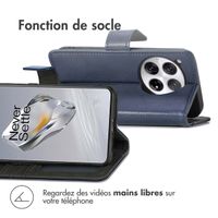 imoshion Étui de télephone portefeuille OnePlus 12 - Bleu foncé