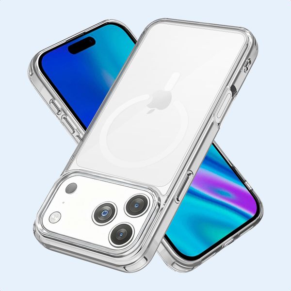 imoshion Coque arrière de protection avec MagSafe Apple iPhone 17 Pro - Transparent