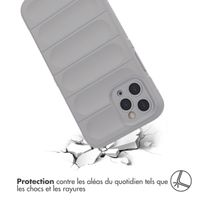 imoshion Coque arrière EasyGrip iPhone 11 Pro - Gris