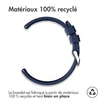 imoshion Bracelet en silicone - Connexion universelle de 20 mm - Bleu foncé