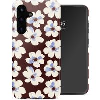 Selencia Coque arrière Vivid Samsung Galaxy S25 FE - Choco Flower Pop