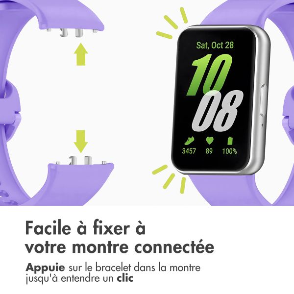 imoshion Bracelet en silicone Samsung Galaxy Fit 3 - Lilas