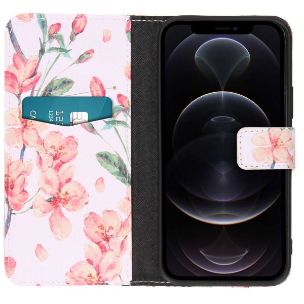 imoshion Coque silicone design iPhone 12 (Pro) - Blossom Watercolor