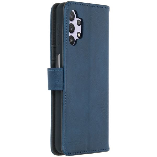 imoshion Étui de télephone portefeuille de luxe Samsung Galaxy A32 (5G) - Bleu foncé